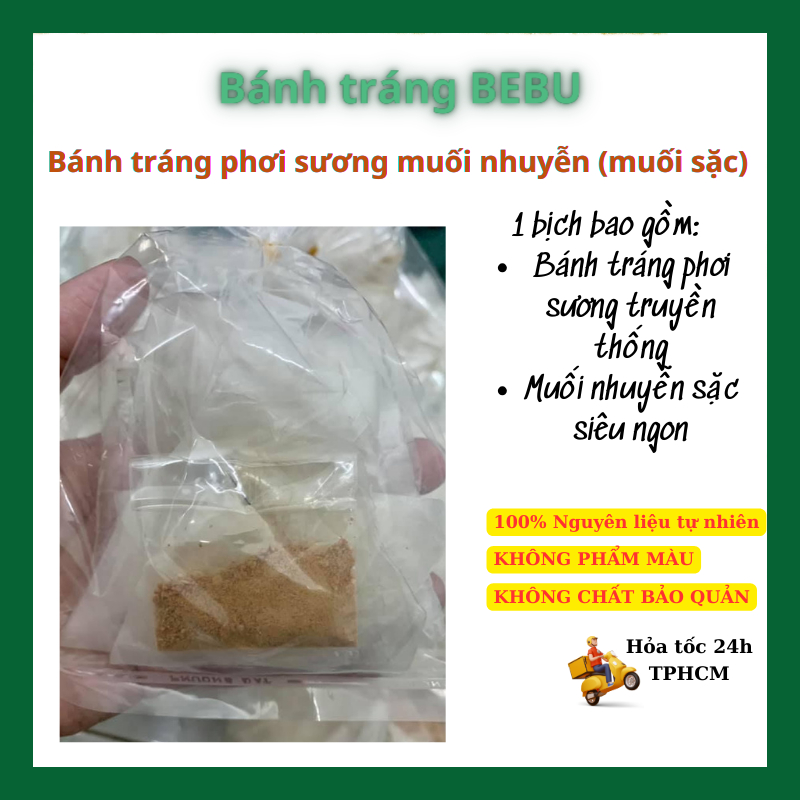 [ Giao Hàng Hoả Tốc ]  Bánh tráng muối nhuyễn mini 1k - 5k theo yêu cầu