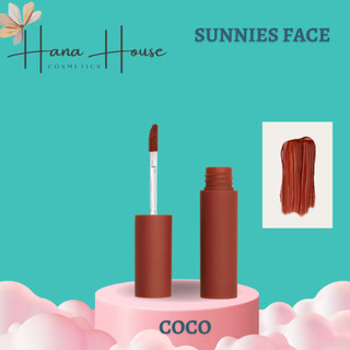 [Hàng Hỏng Hộp] Son kem lì Sunnies Face Lip Dip, son kem bền màu mịn môi màu đẹ