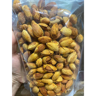 Hạnh Nhân Rang Bơ Vỏ Mỏng Gói 500Gram