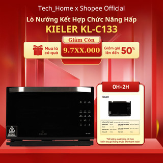 Lò nướng kết hợp chức năng hấp KIELER KL-C133 với 7 chức năng nướng và hấp chuyên dụng - Hàng chính hãng