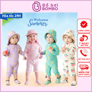  Đồ bơi bé trai | Đồ bơi bé gái SET tông xẹc tông siêu đáng yêu cho bé  Không kèm nón  