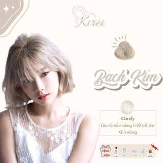 Thuốc nhuộm tóc BẠCH KIM cần tẩy Kirei Hair, KireiHair, KIREIHAIR