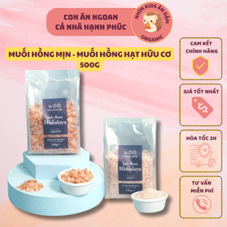 [Date 2025] Muối Hồng Hữu Cơ Himalaya 500g