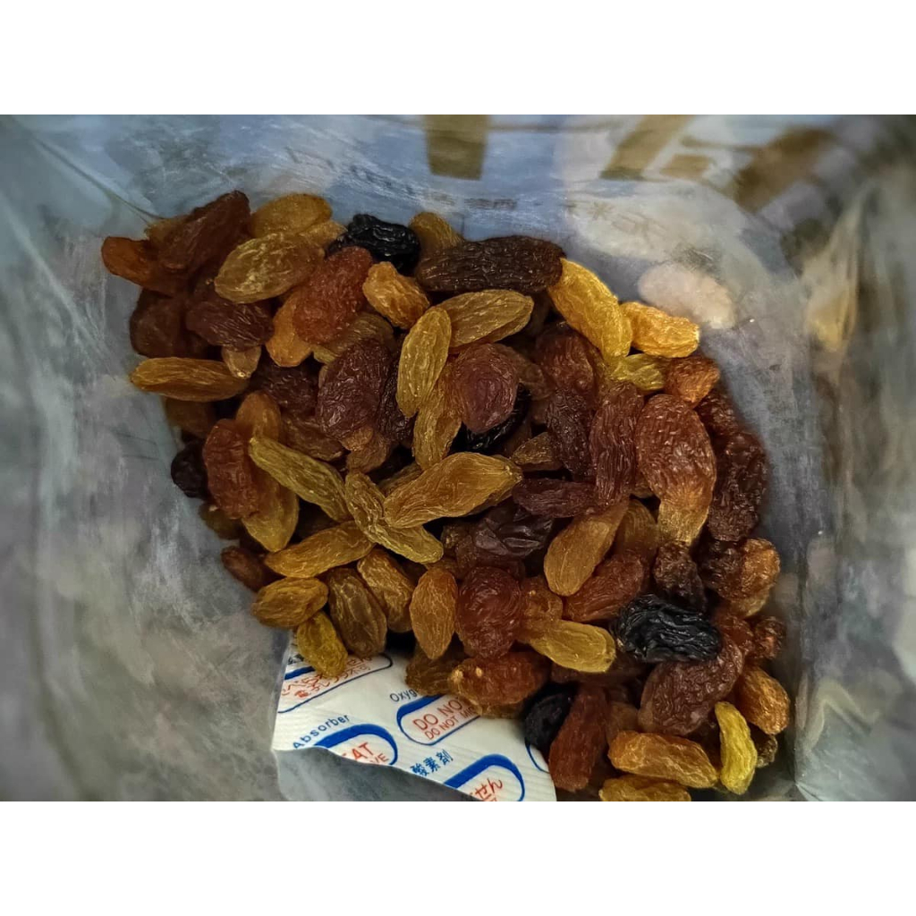 Gói 500g nho khô hãng Ba con sóc ăn trực tiếp