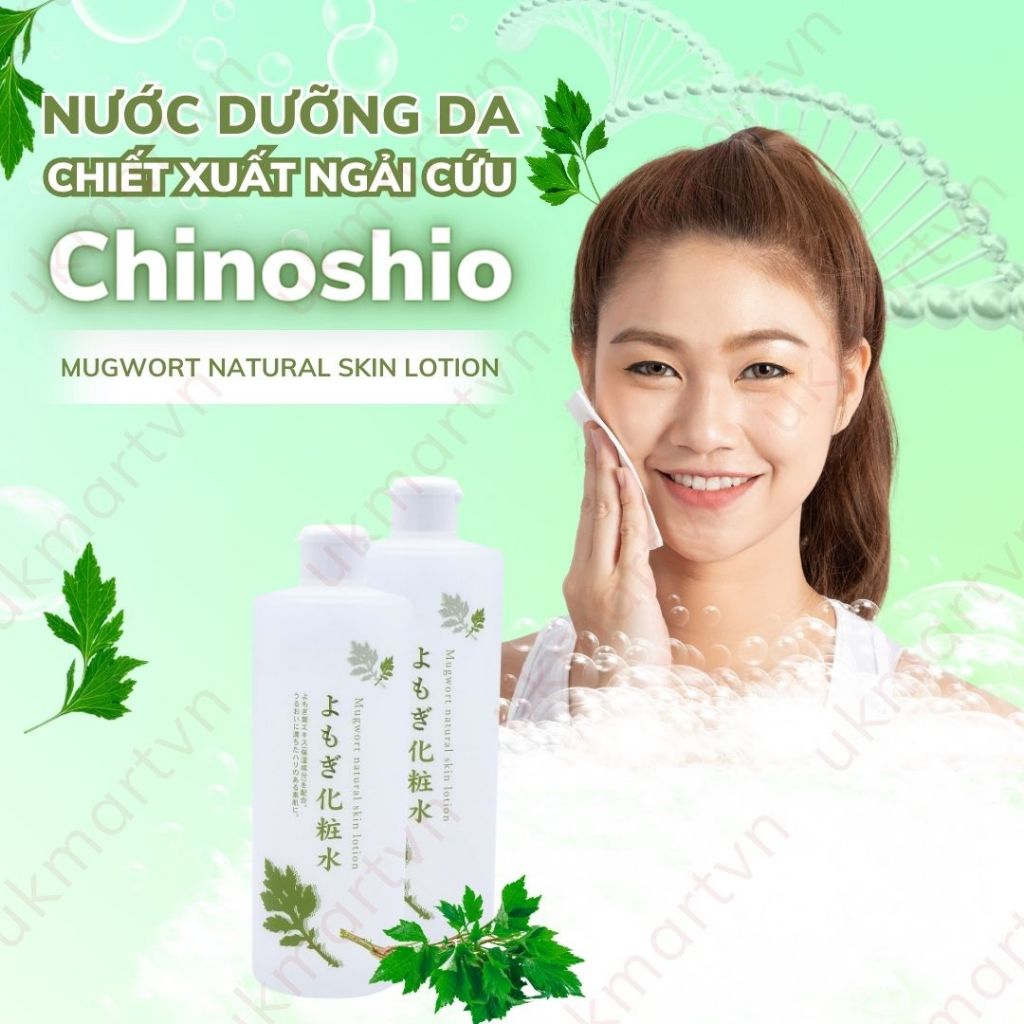 Nước Hoa Hồng Chiết Xuất Ngải Cứu Chinoshio Dokudami Natural Skin Lotion 250ml