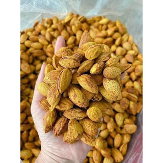 Hạnh Nhân Rang Bơ Vỏ Mỏng Gói 500Gram