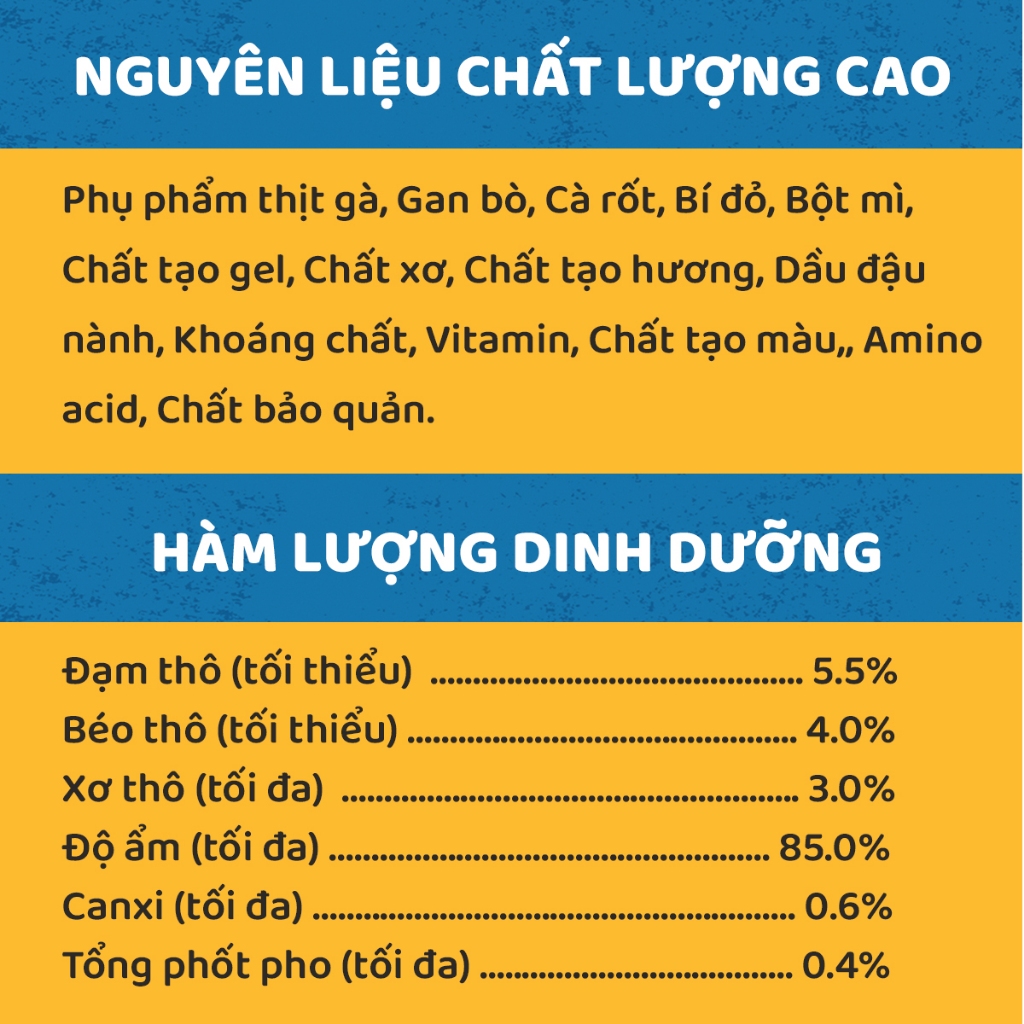 [Quà tặng không bán] Thức ăn cho chó lớn Pedigree dạng sốt vị gà nấu sốt 130g (1 túi)