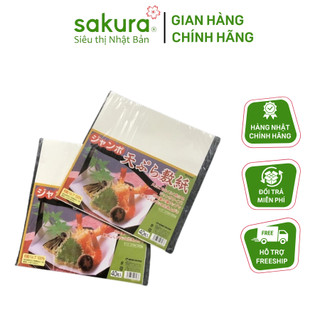 Set 40 giấy thấm dầu mỡ đồ chiên rán