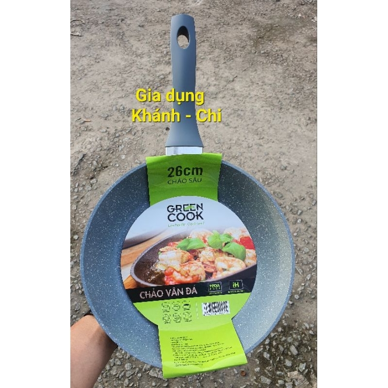 Chảo chống dính vân đá - GreenCook