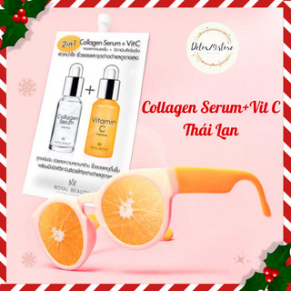 Serum collagen + vitamin c 2in1 thái lan 8ml