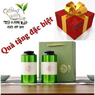 Hộp đựng trà, hũ đựng trà, lọ đựng thảo mộc khô và cafe (xanh mầm trà) - Trà Thái Nguyên Phạm Nga