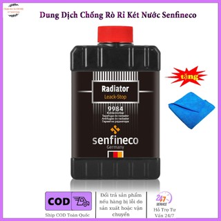 Dung dịch chống rò rỉ két nước - senfineco radiator leak stop 9984 tặng khăn lau xe