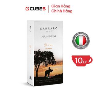 Combo Cà phê viên nén nhôm Carraro Ethiopia - Nhập khẩu từ Ý