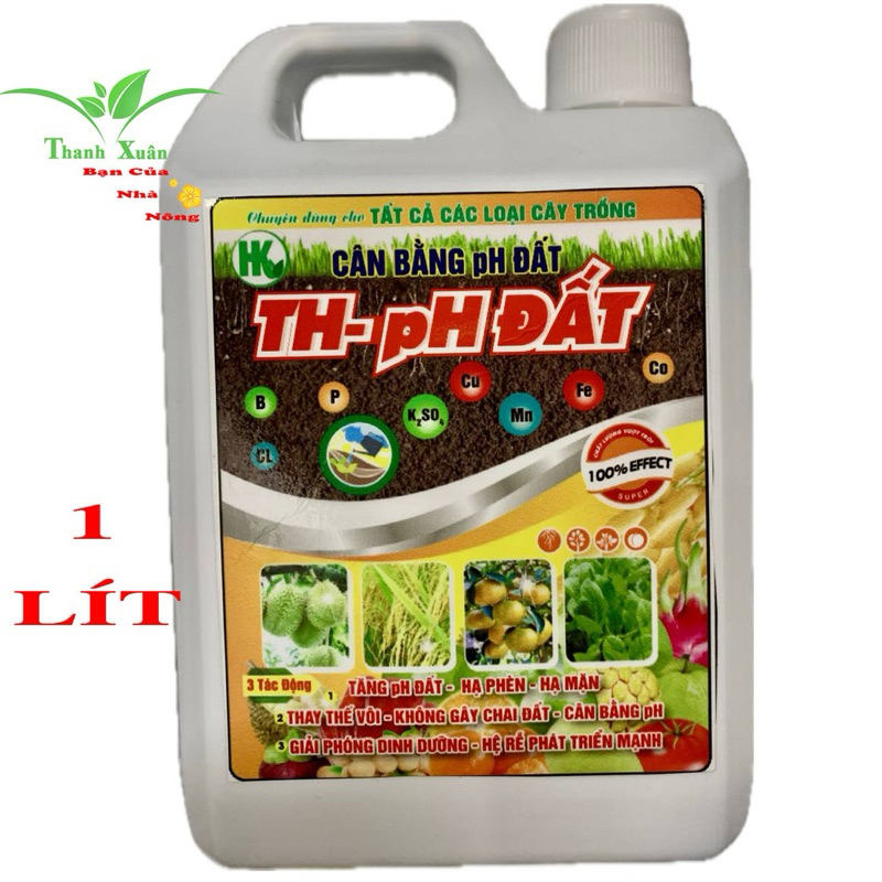 Tăng pH Đất - Hạ Phèn - Hạ Mặn 1 Lít