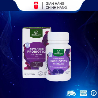 Viên uống Men Vi Sinh14 Chủng Lifestream Advanced Probiotic 30 viên