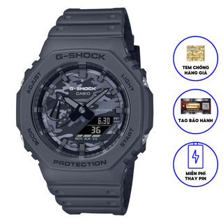 Đồng Hồ Casio Nam Dây Nhựa GSHOCK GA-2100CA-8A Chính Hãng