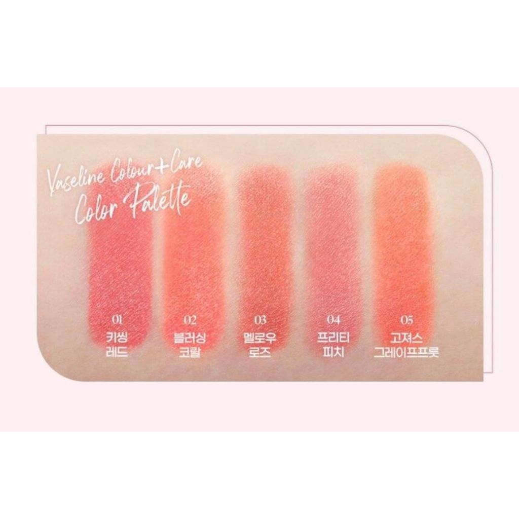 Son dưỡng có màu Vaseline Lip Therapy Colour + Care