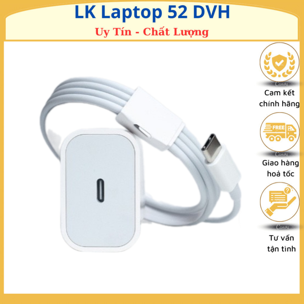 Củ Cáp Dây Sạc Nhanh PD 20W Dành Cho Ip 6 7 8 8plus X xsmax 11 12 13 14 pro proMax ZenTech