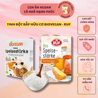 [Date 2028] Tinh Bột Bắp Hữu Cơ RUF - BIOVEGAN Đức, Làm Bánh, Xúc Xích, Tạo Độ Sệt - Mềm Món Ăn