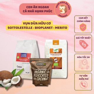 [Date T8/2025] Vụn dừa hữu cơ Sottolestelle 250g