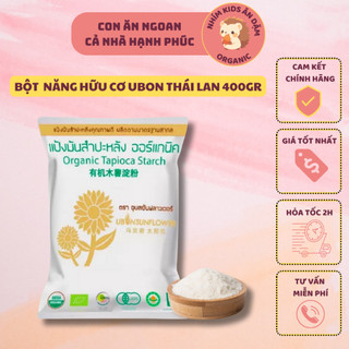 [Date T12/2025] Bột Năng Hữu Cơ Thái Lan 400g