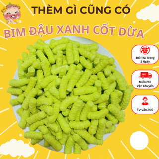500gr BIM BIM ĐẬU XANH CỐT DỪA GION NGON BÉO NGẬY- THÈM GÌ CŨNG CÓ