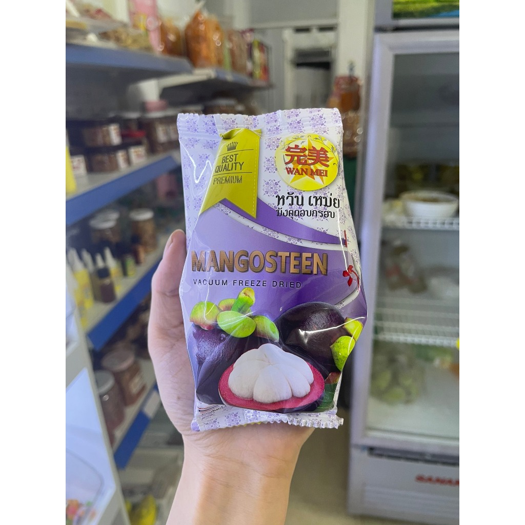 SẦU RIÊNG, DÂU TÂY, MĂNG CỤT HOA QUẢ SẤY THĂNG HOA WANMEI THÁI LAN GÓI TO 210G- THÈM GÌ CŨNG CÓ