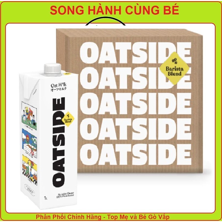Thức uống từ yến mạch Oatside Barista Blend 1 Lít