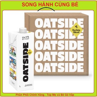 [1 THÙNG 6 HỘP] Sữa yến mạch Oatside Barista Blend 1 Lít