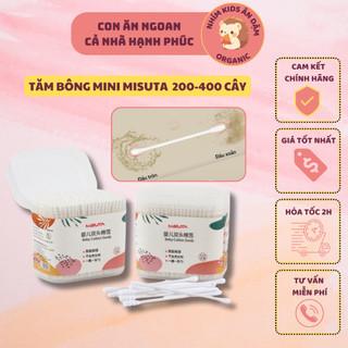 Tăm Bông Sơ Sinh Misuta Cho Bé