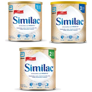  Sữa Similac IQ HMO Gold Lable số 1 3 và 2 400g 