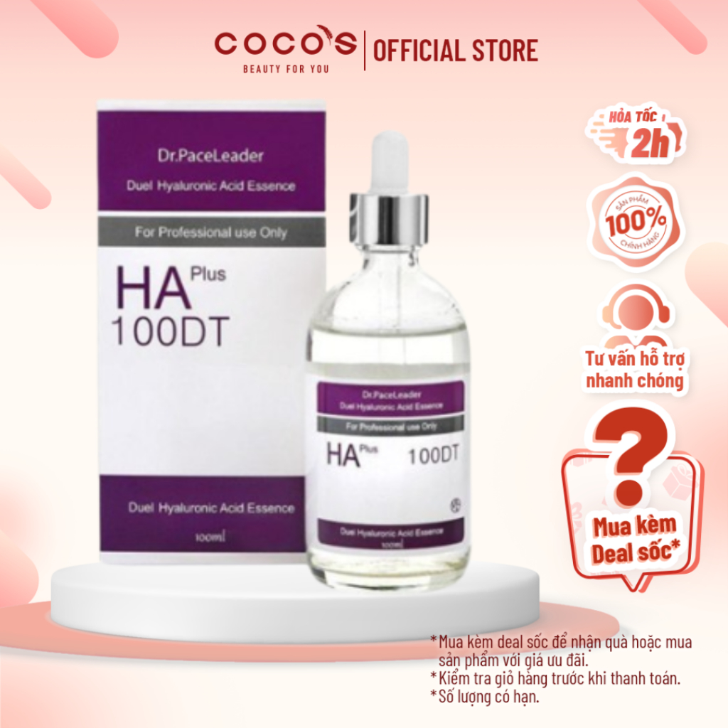 Tinh Chất Cấp Ẩm Dr.Sunmi Care Serum HA Plus 100DT - B5 10% B9 5% Hyaluronic Acid Adenosine (100ml)