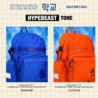 Balo 5theway 학교 hypebeast rocket backpack