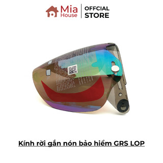 Kính rời gắn nón bảo hiểm grs lop