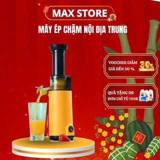 Máy Ép Chậm, Ép Trái Cây Rau Củ Qủa Kiệt Nước Mẫu Mới 2021 Hàng Nội Địa Trung