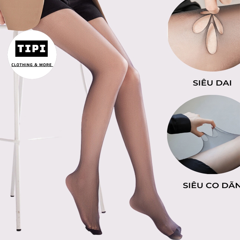Quần tất giấy siêu trong siêu dai che khuyết điểm thon chân tệp da M2