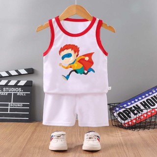 Bộ đồ bé trai chất thể thao siêu nhân cho bé từ 6kg đến 29kg.BDBT65.