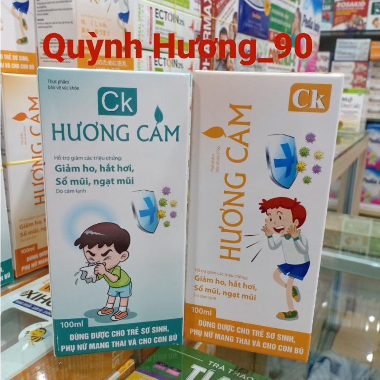 Siro Hương Cam CK giúp giảm ho,hắt hơi,sổ mũi ở trẻ em