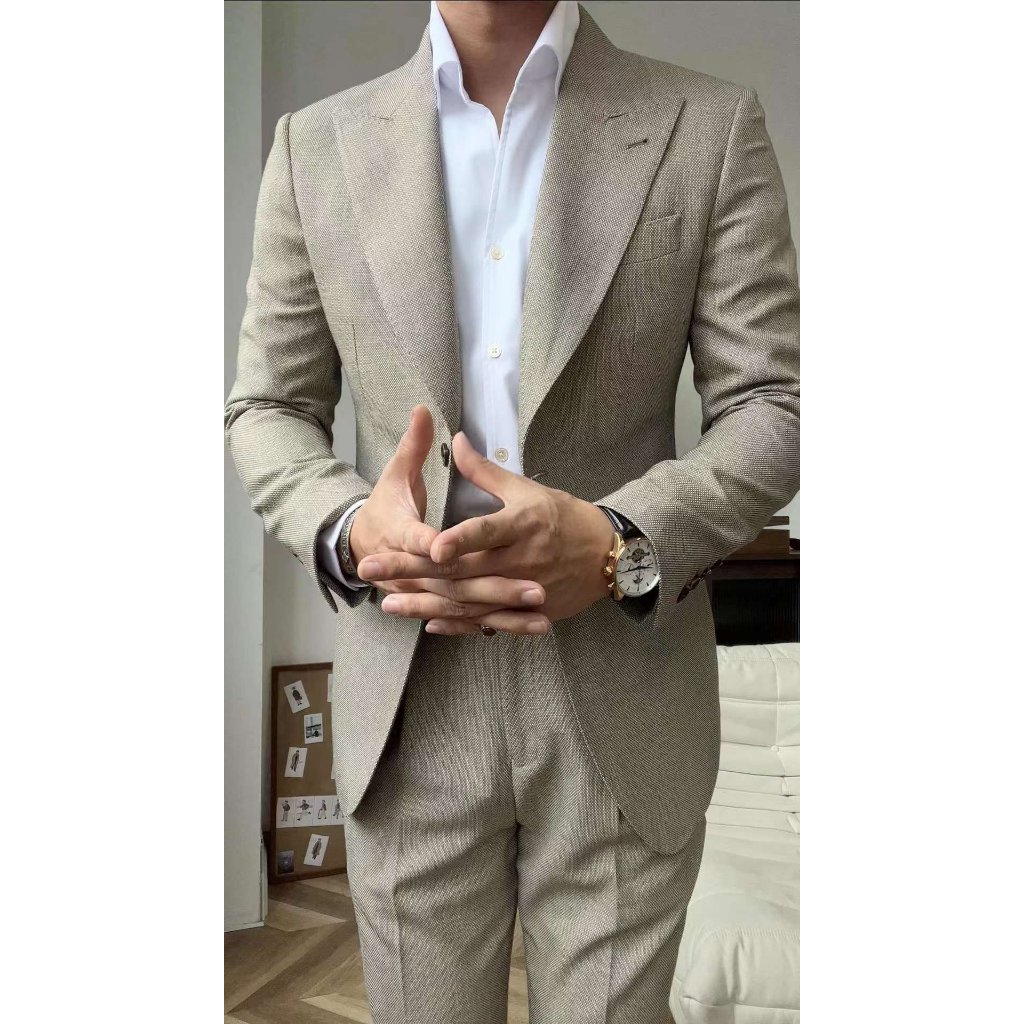 [HCM] Bộ Suit 3 Mảnh Nam Cao Cấp Harold Gregory 1 Hàng Khuy Công Sở, Sang Trọng Cổ Điển, Chống Nhăn, Độ Bền Cao, Formal