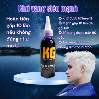 Tinh chất khử vàng cho tóc bạch kim kg