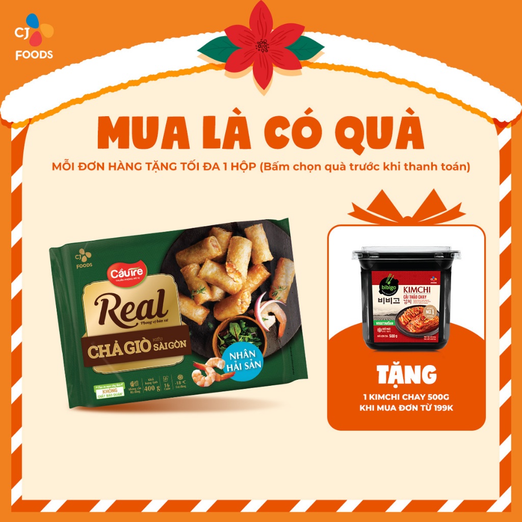 Chả giò Cầu Tre REAL kiểu Sài Gòn 400g