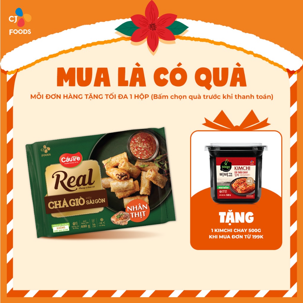 Chả giò Cầu Tre REAL kiểu Sài Gòn 400g