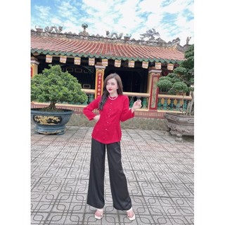 Bộ mặc nhà , sét bộ , đồ mặc nhà _bà ba gấm -đh15