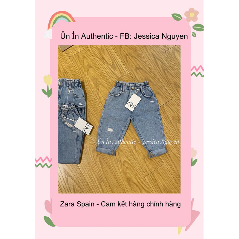 Quần jean Zara size 18-24m, 4-5y