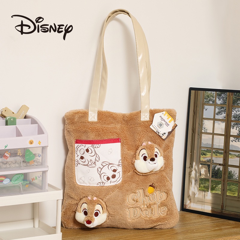 Túi tote Sóc chuột Chip & Dale chính hãng Disney