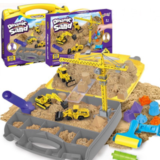  Đồ chơi cát nặn động lực và dụng cụ khuôn đúc nhiều dạng thâp cẩu xe múc xe ủi vui nhộn cho sự phát triển của bé 