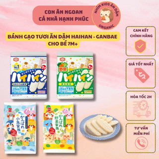 [Date T1/2025] Bánh Gạo Tươi Haihain 53 Gam Nội Địa Nhật Cho Bé 7M+