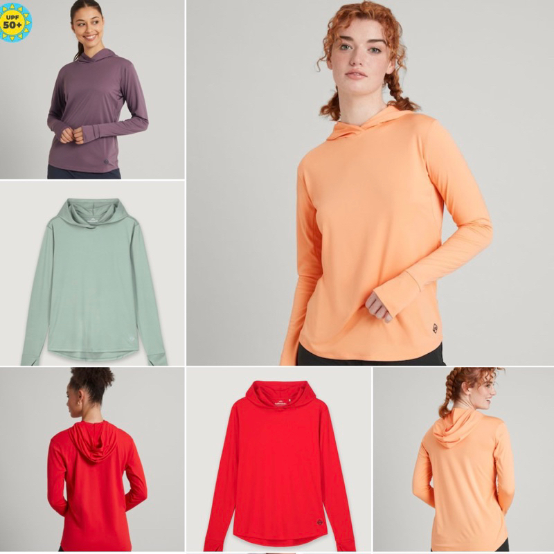 Áo khoác thun chống nắng UPF50, nhẹ, co giản cực tốt