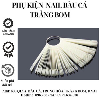 Móng que tập sơn - móng que nail 1 bịch 50 que - sơri nail