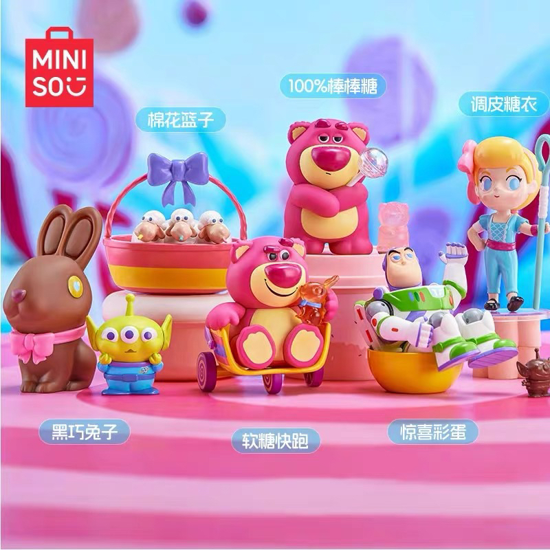 1 Mô hình Gấu dâu Lotso Candy Surprise chính hãng Disney
